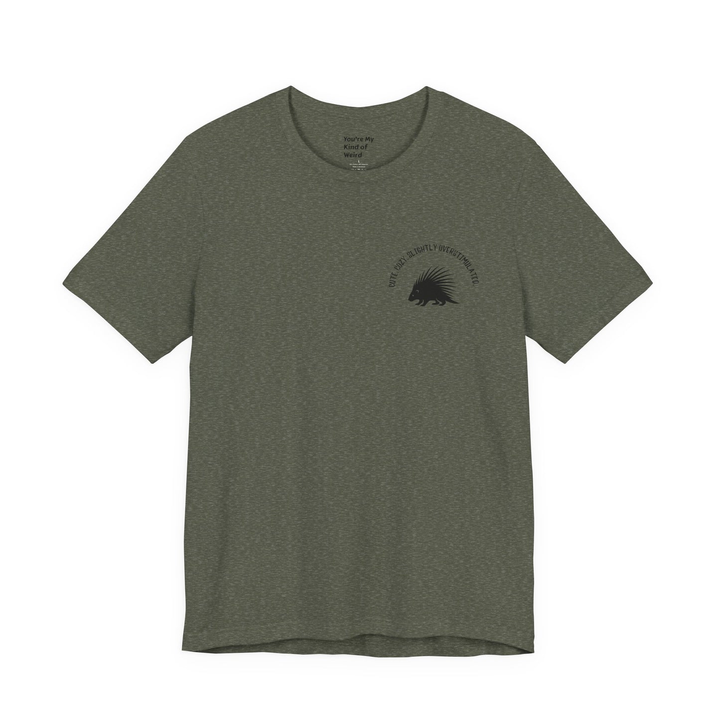 Cute Cozy Slightly Overstimulated Porcupine Shirt - You're My Kind of Weird