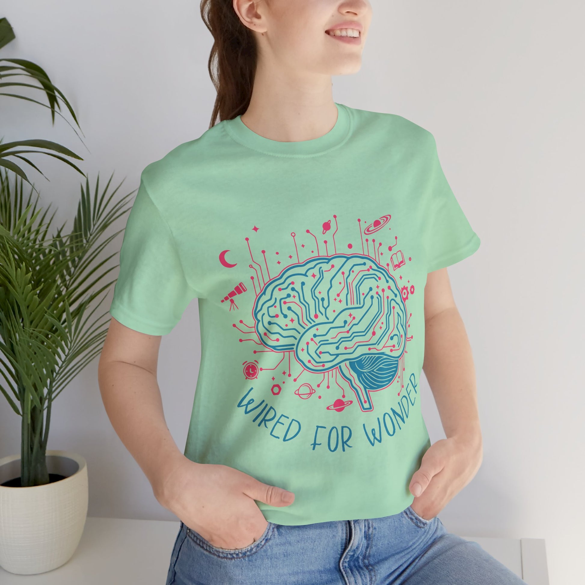Wired for Wonder — Neurodivergent Curiosity Tee (Adult Unisex) - You're My Kind of Weird