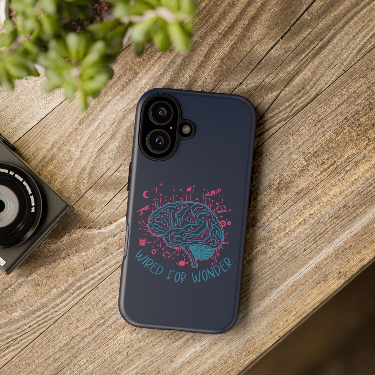 Wired for Wonder Tech - Meets - Imagination iPhone Case - You're My Kind of Weird