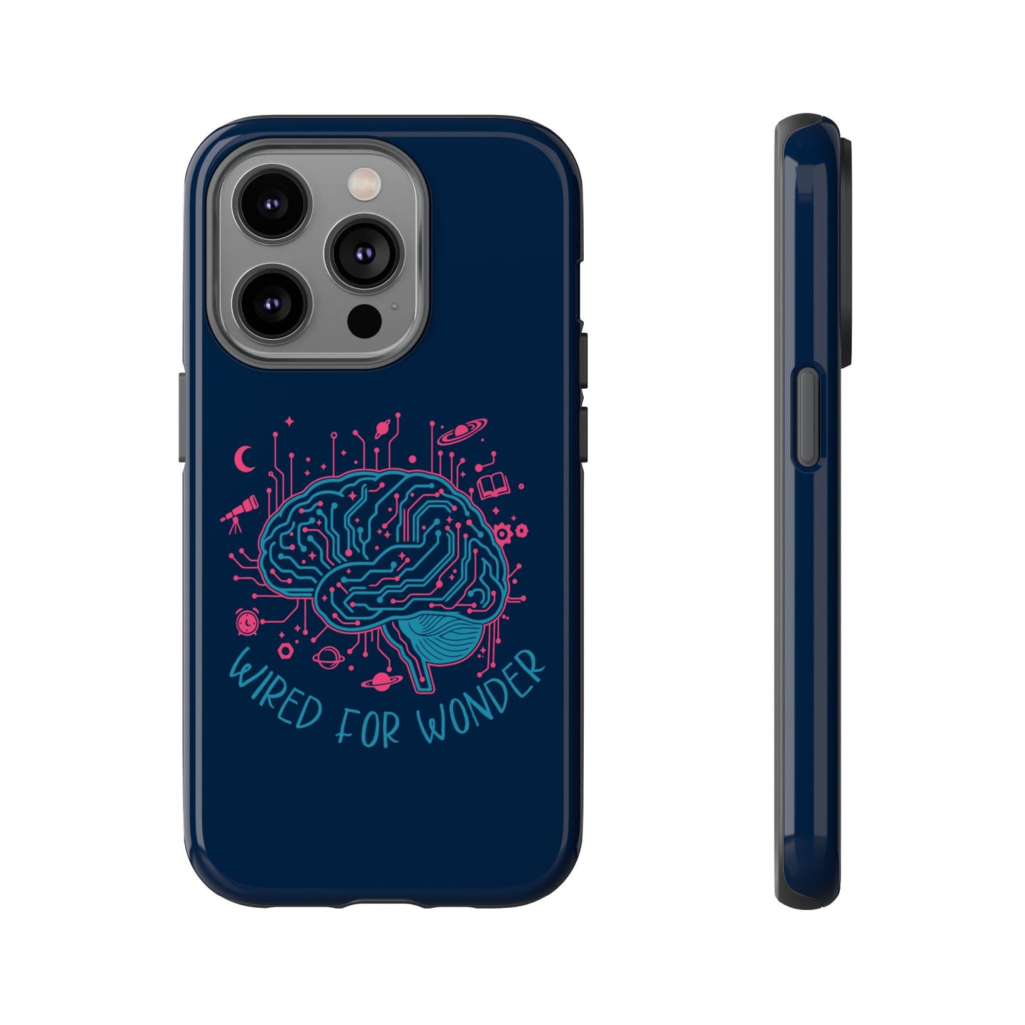 Wired for Wonder Tech - Meets - Imagination iPhone Case - You're My Kind of Weird