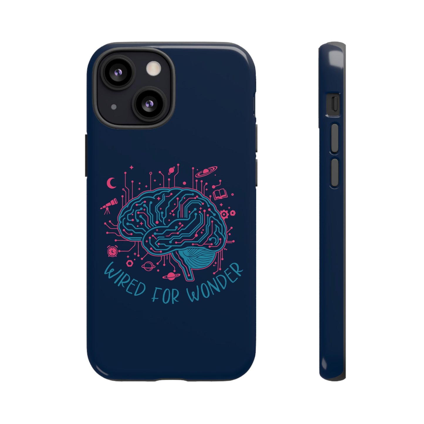 Wired for Wonder Tech - Meets - Imagination iPhone Case - You're My Kind of Weird