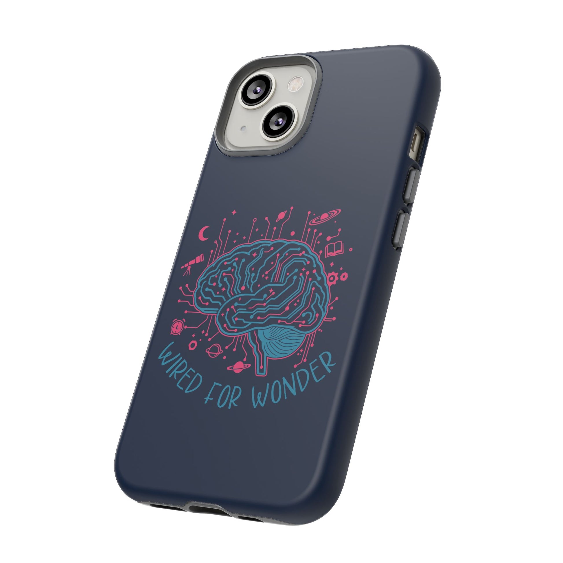 Wired for Wonder Tech - Meets - Imagination iPhone Case - You're My Kind of Weird