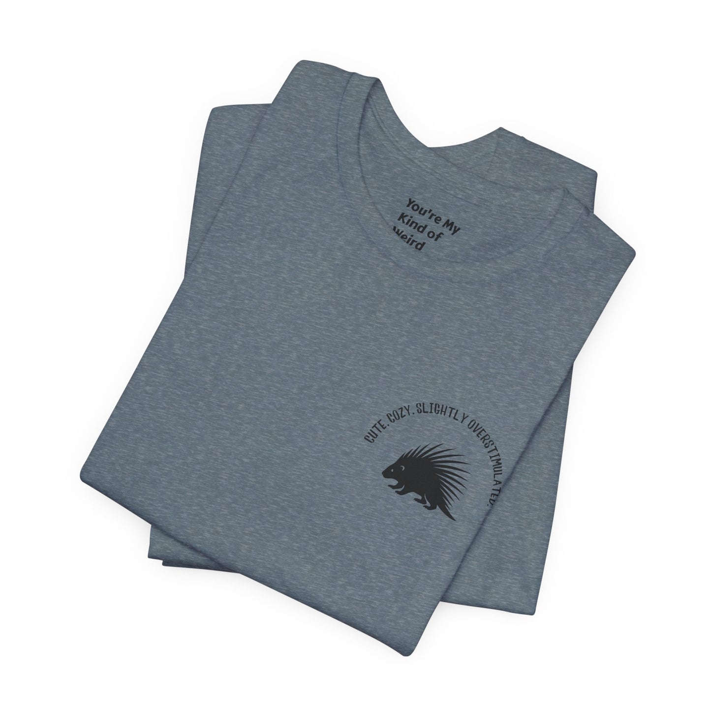 Cute Cozy Slightly Overstimulated Porcupine Shirt - You're My Kind of Weird