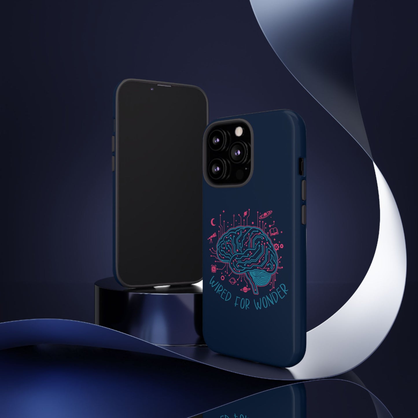 Wired for Wonder Tech - Meets - Imagination iPhone Case - You're My Kind of Weird