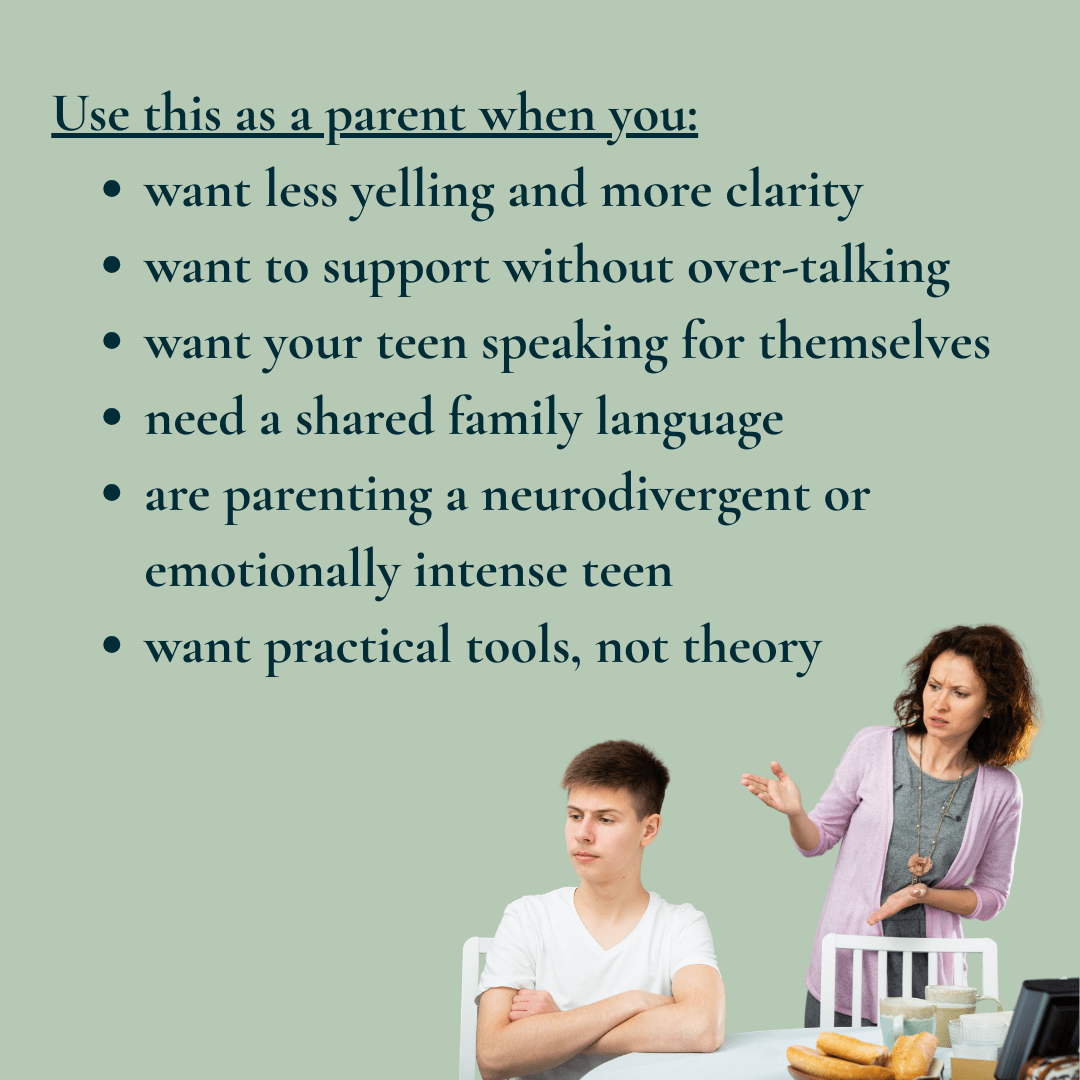 Parent - Teen Communication Scripts Workbook - You're My Kind of Weird