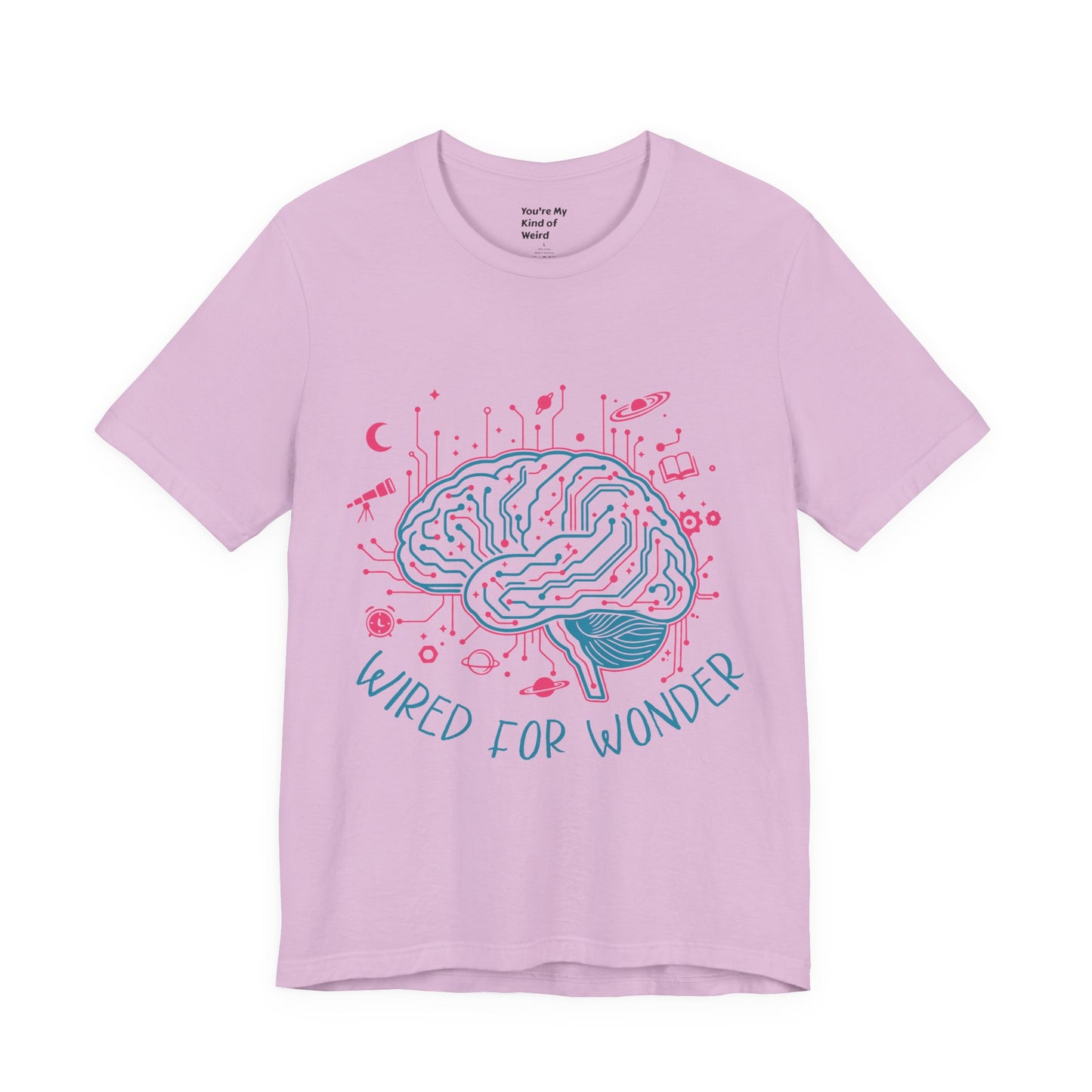Wired for Wonder — Neurodivergent Curiosity Tee (Adult Unisex) - You're My Kind of Weird