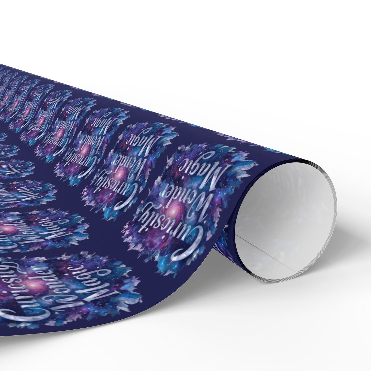 Neuroverse “Curiosity, Wonder & Magic” Wrapping Paper – Cosmic Gift Wrap for Dreamers | 30x36 or 30x72 | Glossy or Matte Finish - You're My Kind of Weird