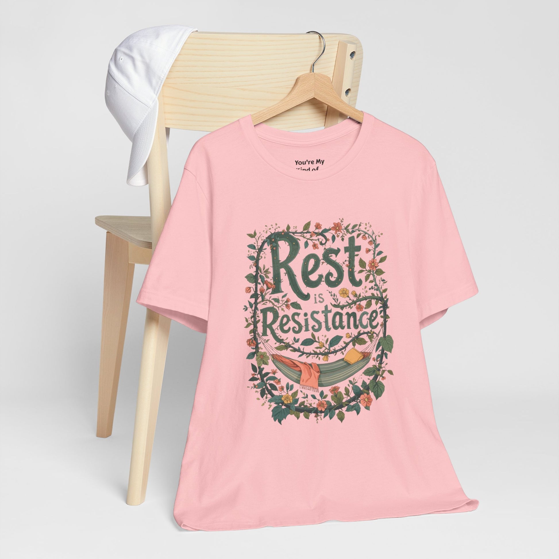 Rest is Resistance Tee, Motivational Shirt, Relaxation Apparel, Unisex Tee, Gift for Peace Lovers - You're My Kind of Weird