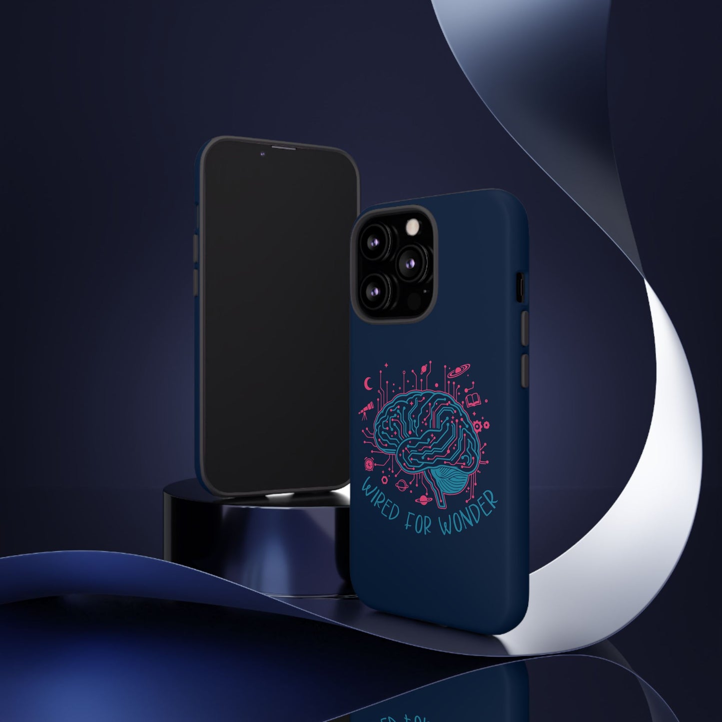 Wired for Wonder Tech - Meets - Imagination iPhone Case - You're My Kind of Weird
