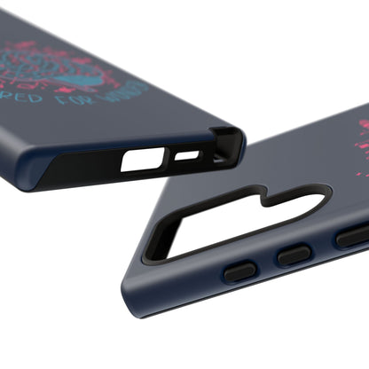 "Wired for Wonder" Brain Tech Design Samsung Galaxy Phone Case - You're My Kind of Weird