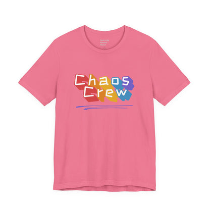 Chaos Crew Tee — Colorful Retro Graffiti Graphic T-Shirt - You're My Kind of Weird