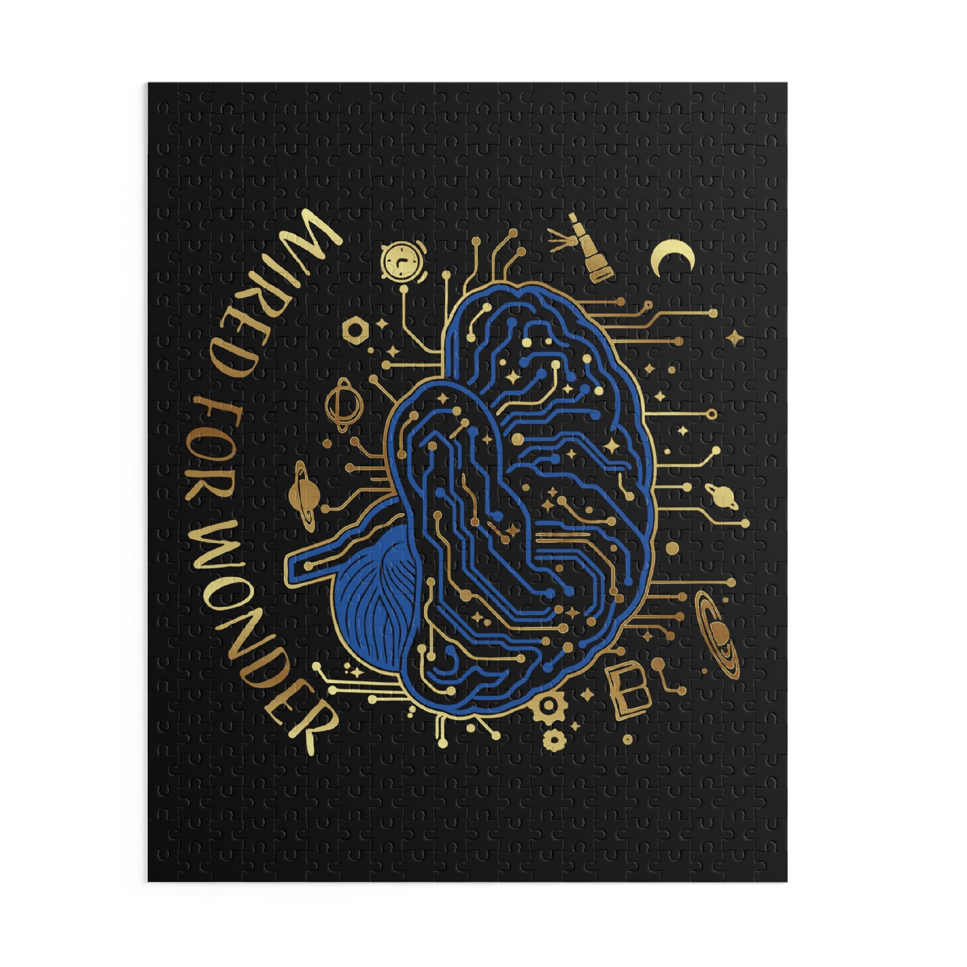Puzzle — "Wired for Wonder" Brain Circuitry Jigsaw (252/500 pcs) - You're My Kind of Weird