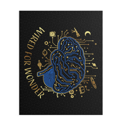 Puzzle — "Wired for Wonder" Brain Circuitry Jigsaw (252/500 pcs) - You're My Kind of Weird