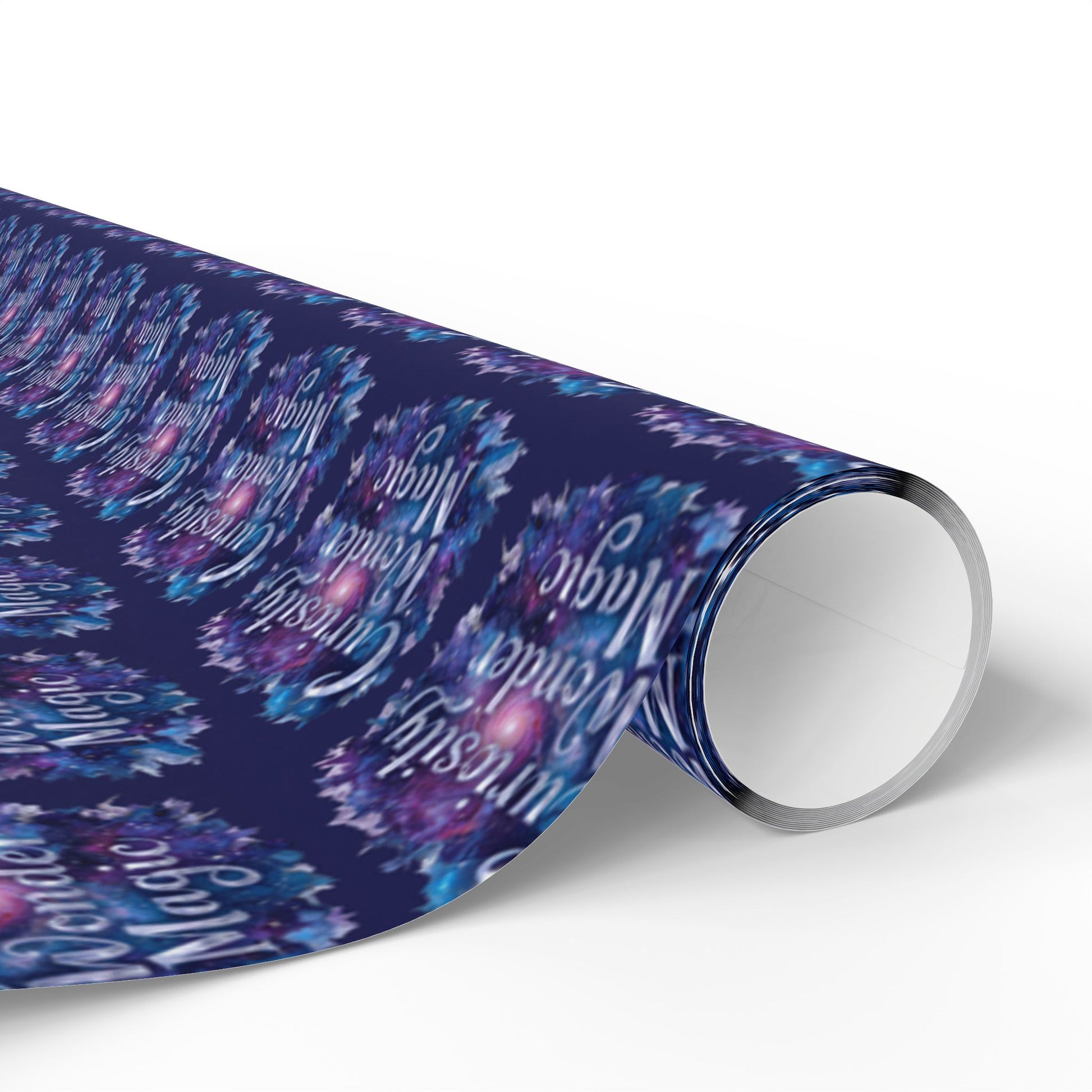 Neuroverse “Curiosity, Wonder & Magic” Wrapping Paper – Cosmic Gift Wrap for Dreamers | 30x36 or 30x72 | Glossy or Matte Finish - You're My Kind of Weird