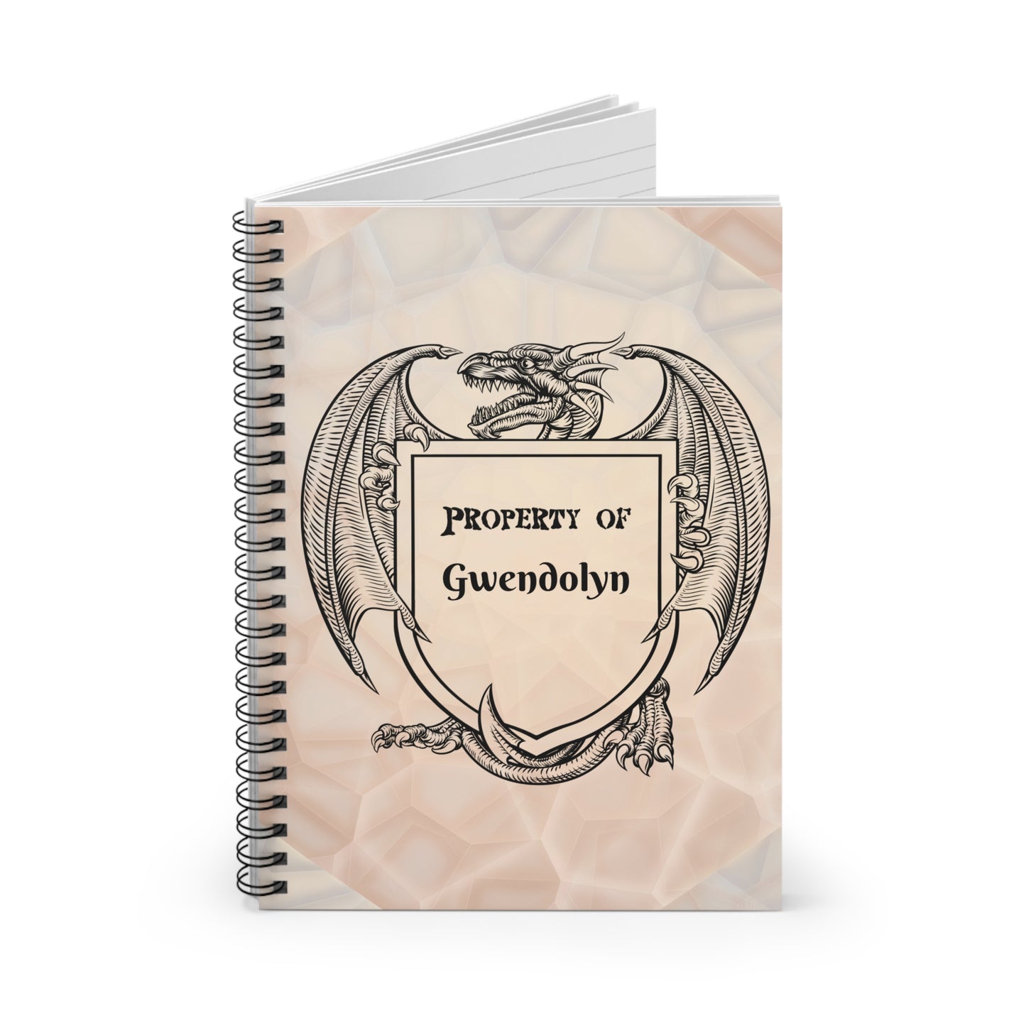 Dragon Fantasy Spiral Journal - You're My Kind of Weird