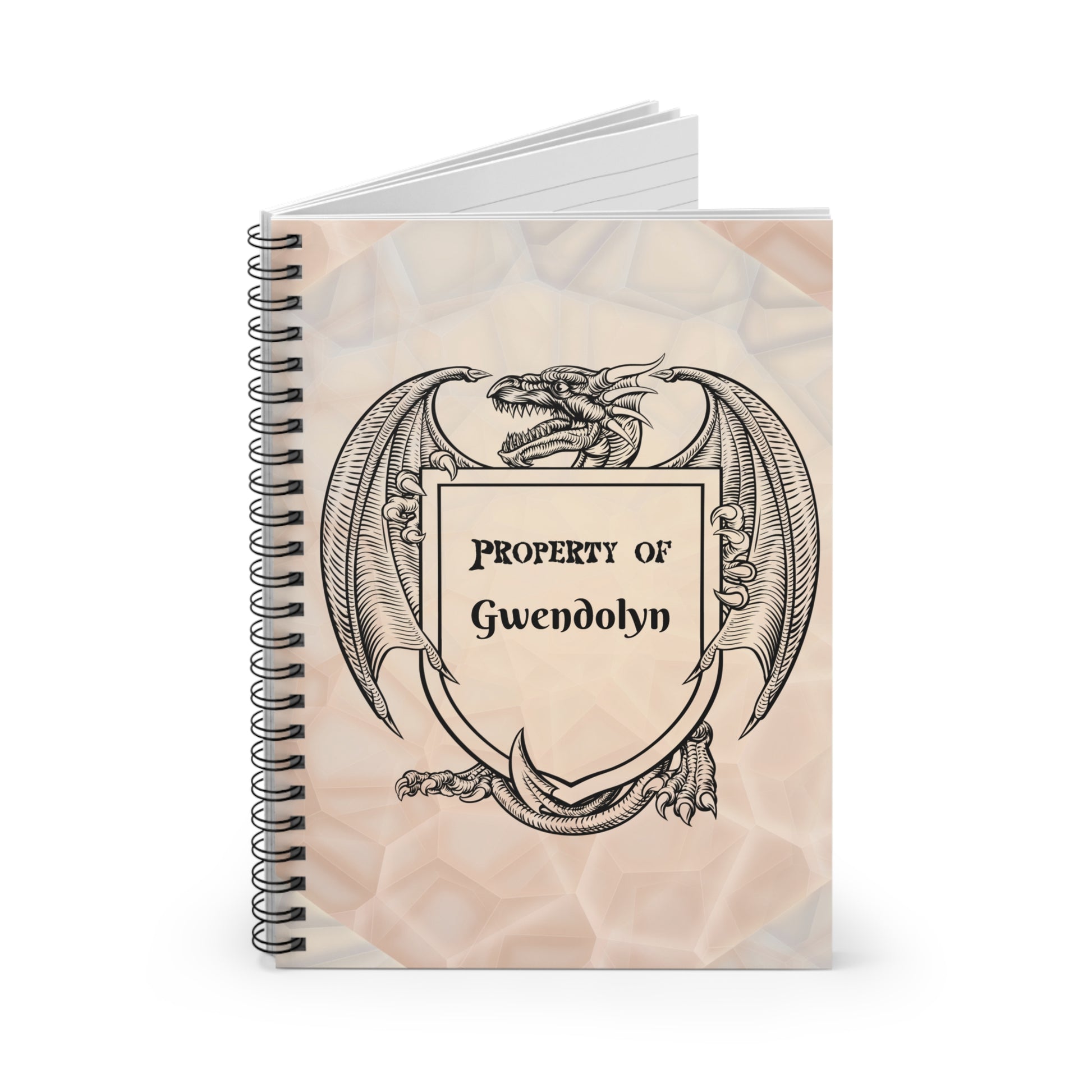 Dragon Fantasy Spiral Journal - You're My Kind of Weird