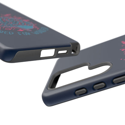"Wired for Wonder" Brain Tech Design Samsung Galaxy Phone Case - You're My Kind of Weird