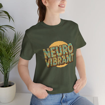 Neuro Vibrant Tee — Retro Graphic T-Shirt - You're My Kind of Weird