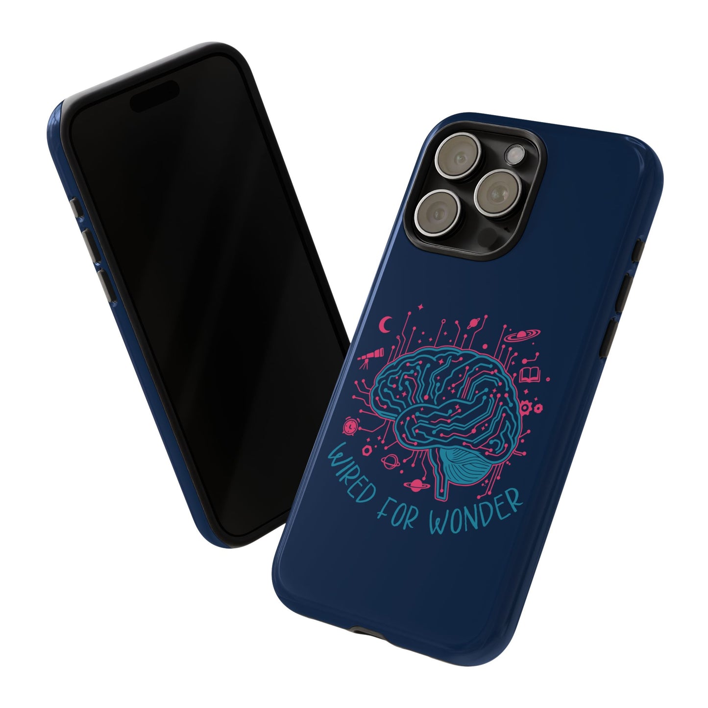 Wired for Wonder Tech - Meets - Imagination iPhone Case - You're My Kind of Weird