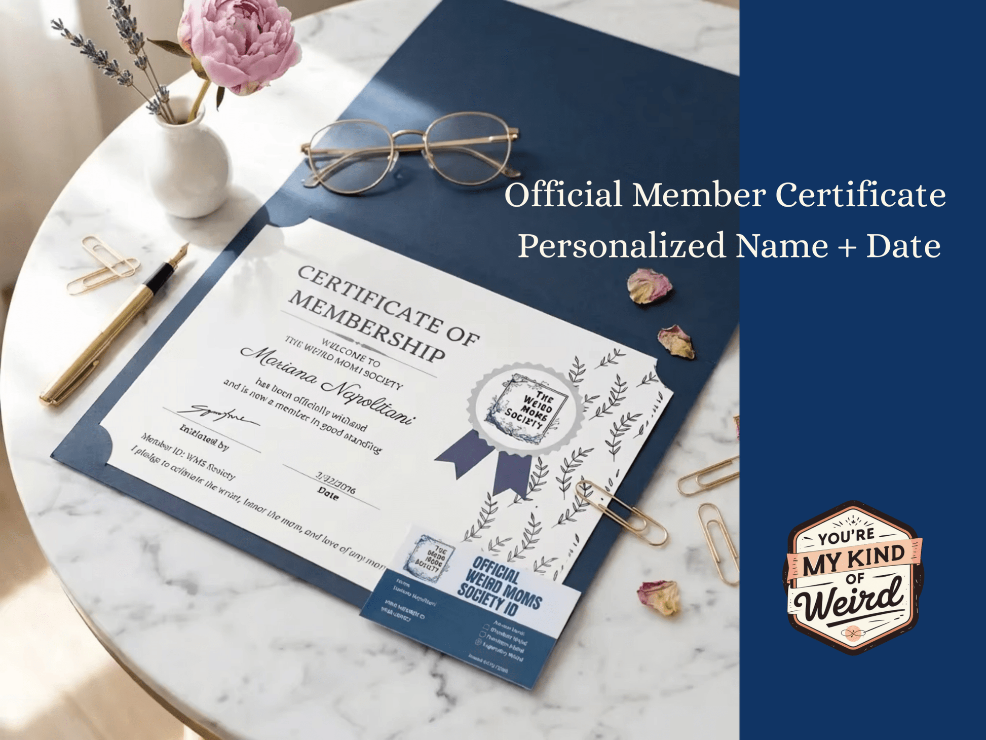 Weird Moms Society Initiation Package - You're My Kind of Weird