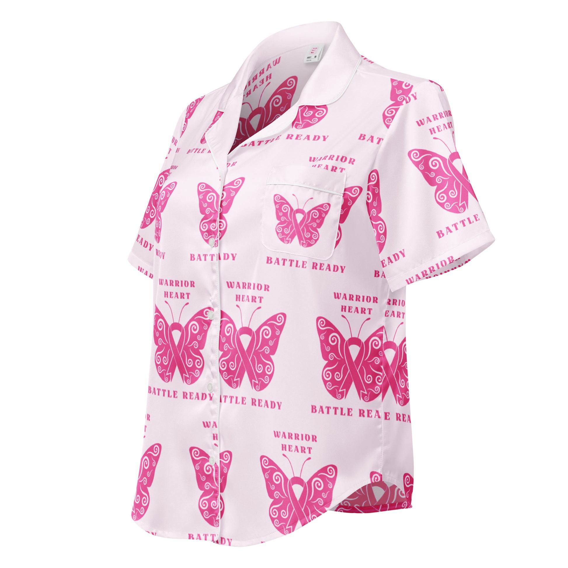 Breast Cancer Recovery Sleepwear • Button - Up Mastectomy Pajama Top - You're My Kind of Weird