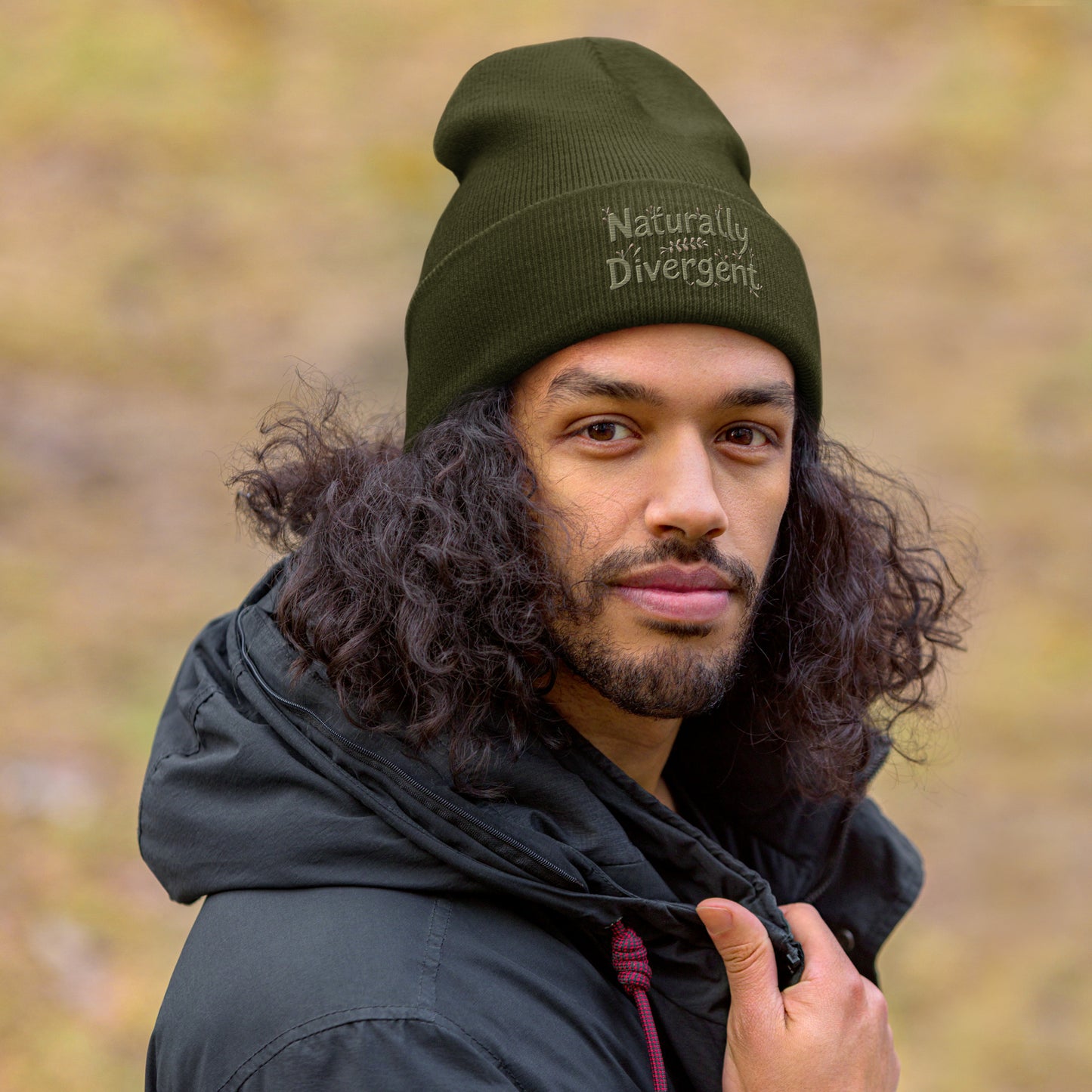 Naturally Divergent Cuffed Beanie — Soft Unisex Beanie for Brains That Don’t Blend In - You're My Kind of Weird