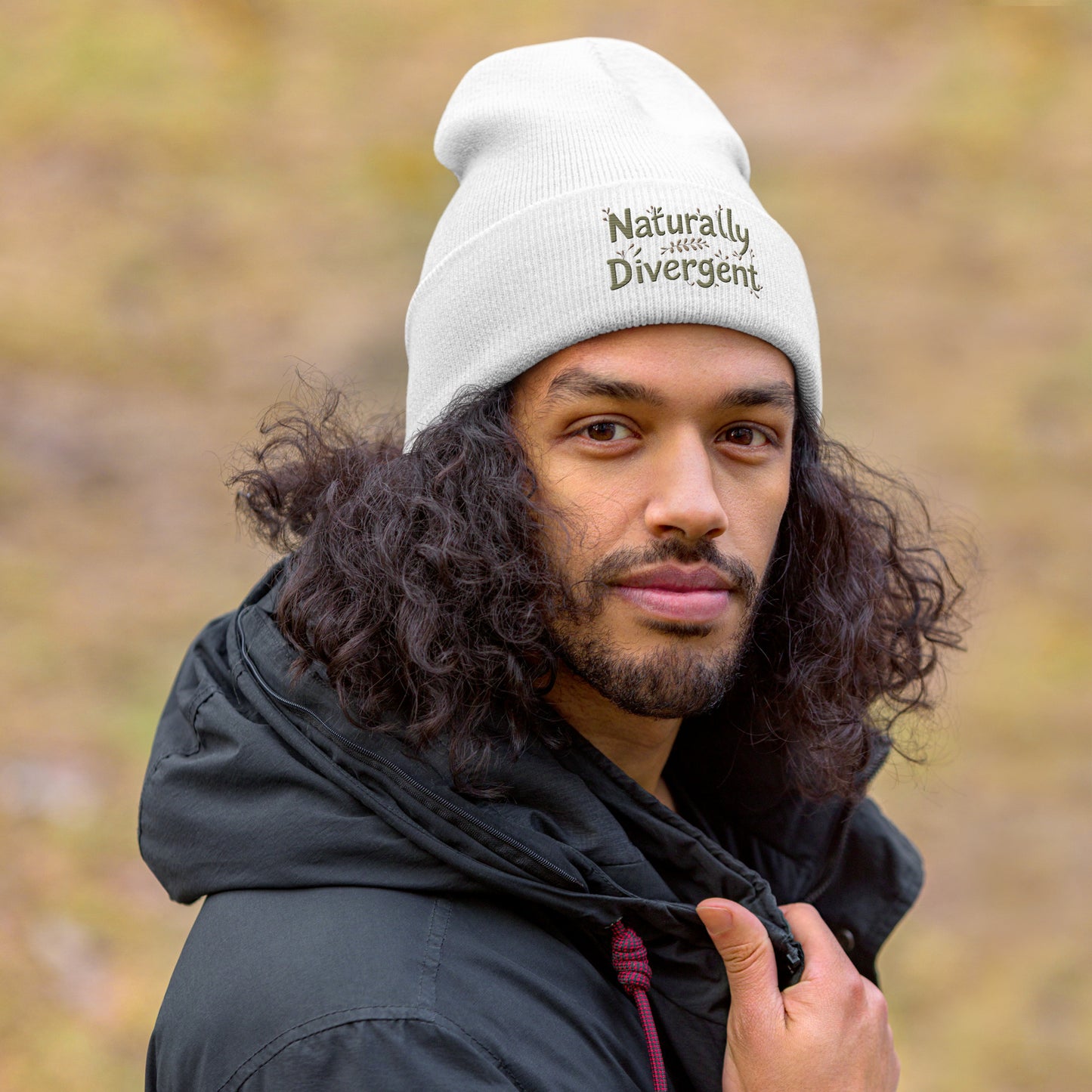 Naturally Divergent Cuffed Beanie — Soft Unisex Beanie for Brains That Don’t Blend In - You're My Kind of Weird