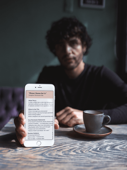 Caregiver Burnout Relief Toolkit — Emotional Load + Decision Fatigue - You're My Kind of Weird