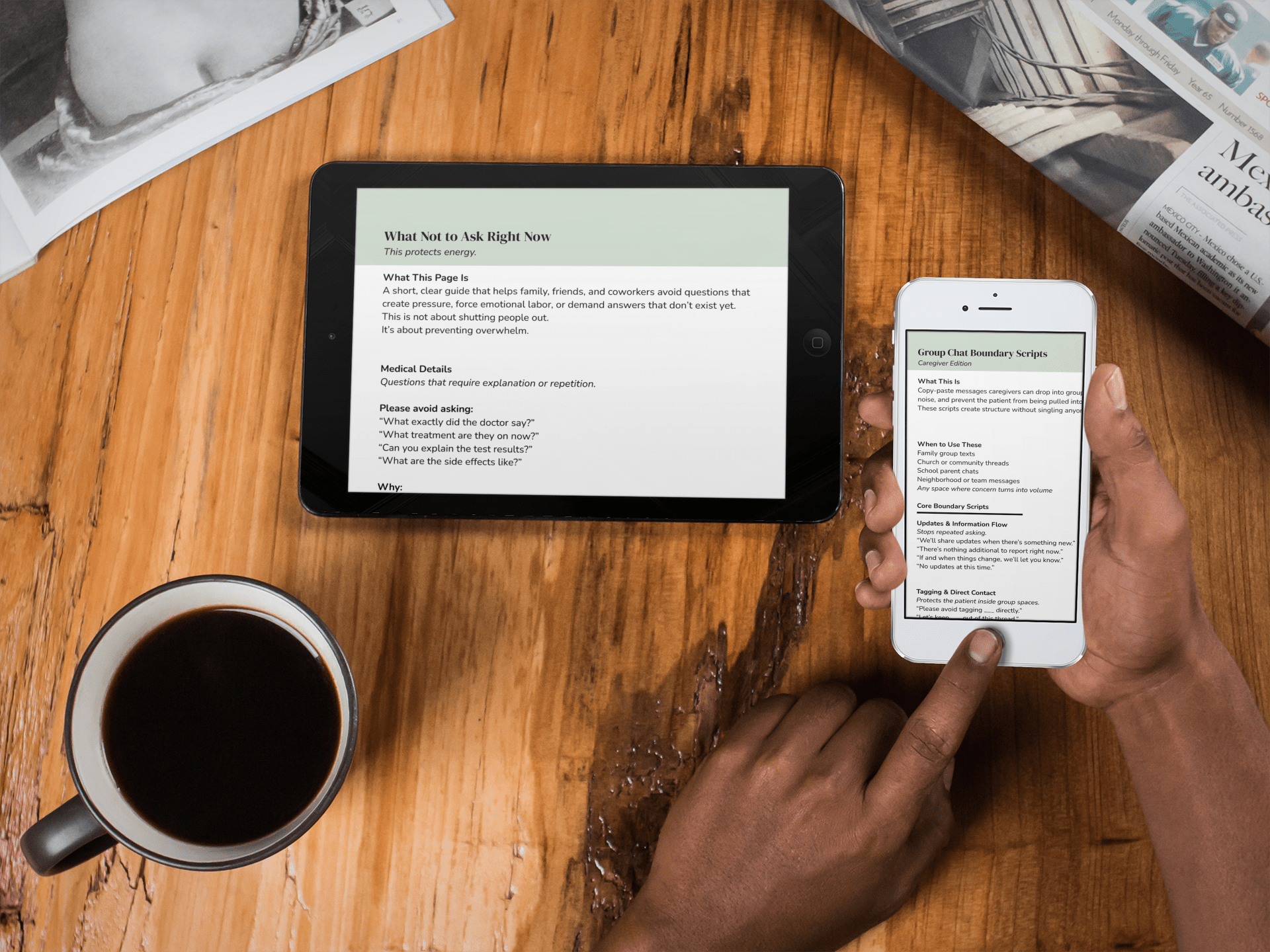 Caregiver Communication Toolkit — Scripts That Protect Energy - You're My Kind of Weird
